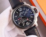Panerai Stainless Steel Automatic Movement 48*13MM Black Strap Watch